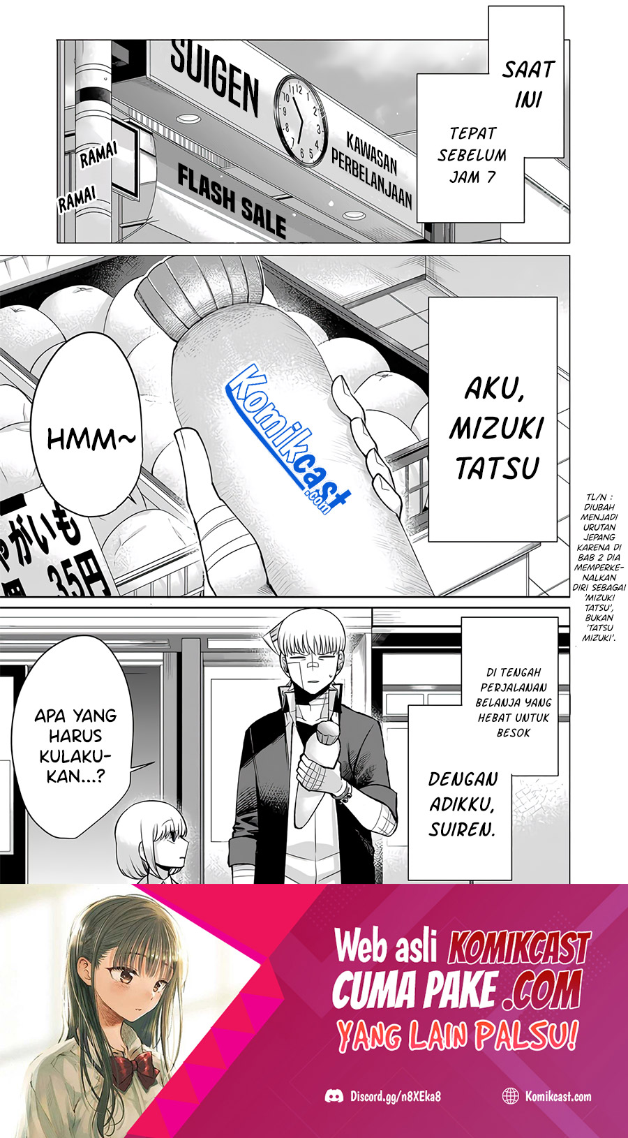 The Sudden Arrival of my Step Sister Chapter 03 Gambar 2