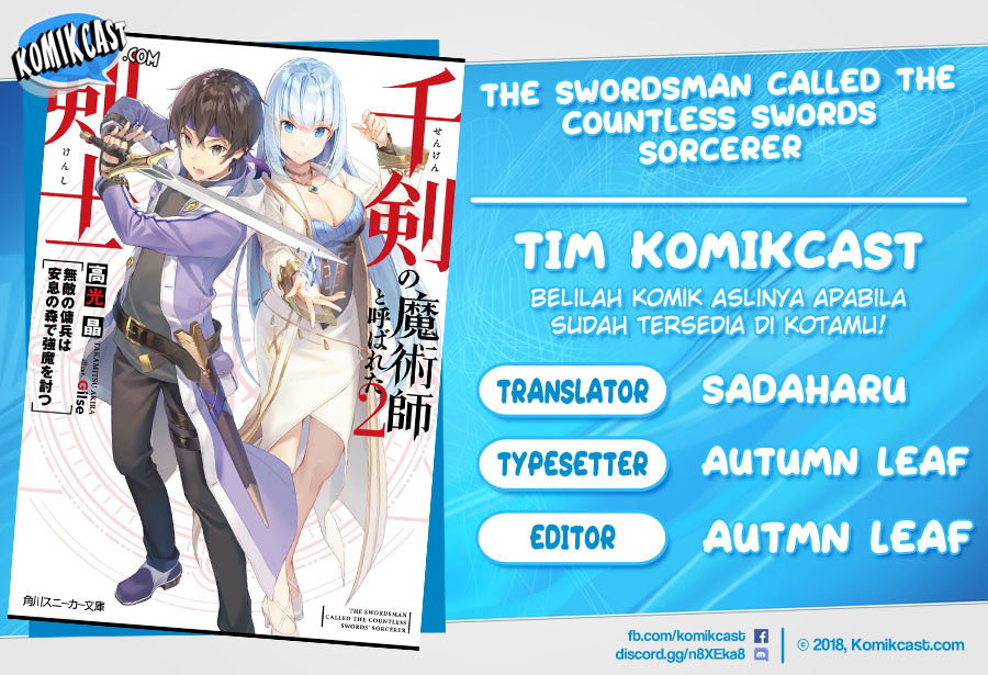 The Swordsman Called the Countless Swords Sorcerer Chapter 01.2 Gambar 1