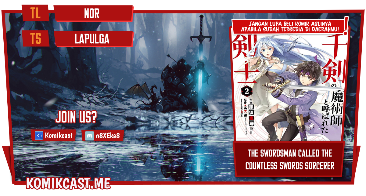The Swordsman Called the Countless Swords Sorcerer Chapter 35 Gambar 1