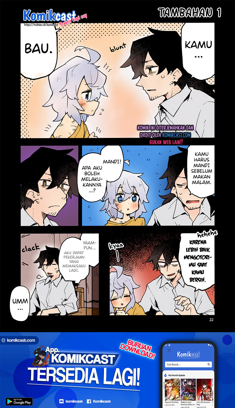 The Terrifying Hitman and the Little Girl He Took in Chapter 003.5 Gambar 2