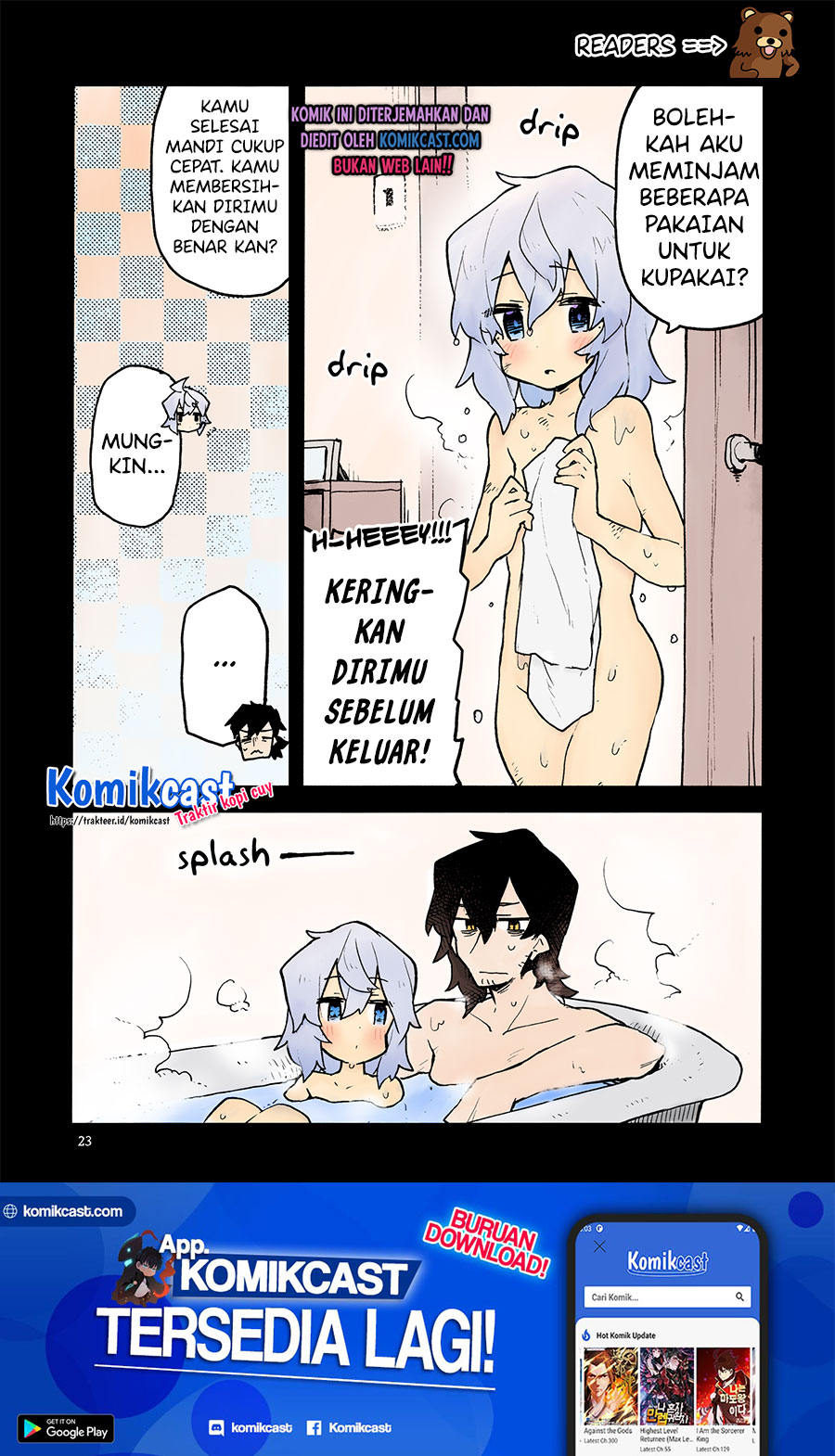 The Terrifying Hitman and the Little Girl He Took in Chapter 003.5 Gambar 3