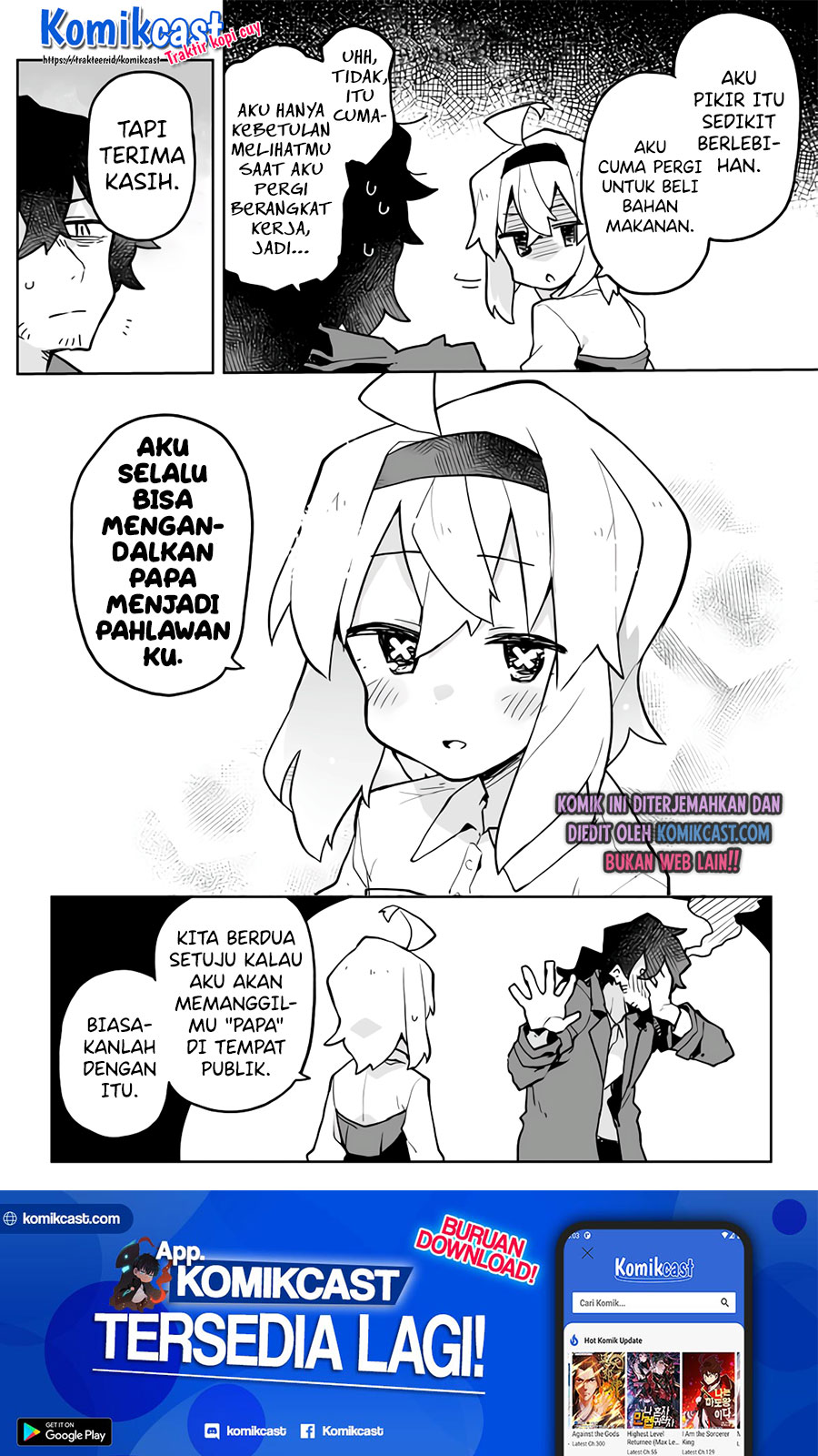 The Terrifying Hitman and the Little Girl He Took in Chapter 06 Gambar 5