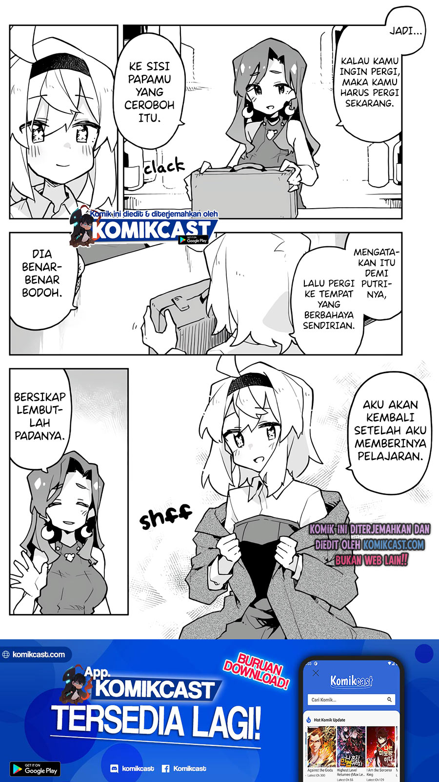 The Terrifying Hitman and the Little Girl He Took in Chapter 08 Gambar 5