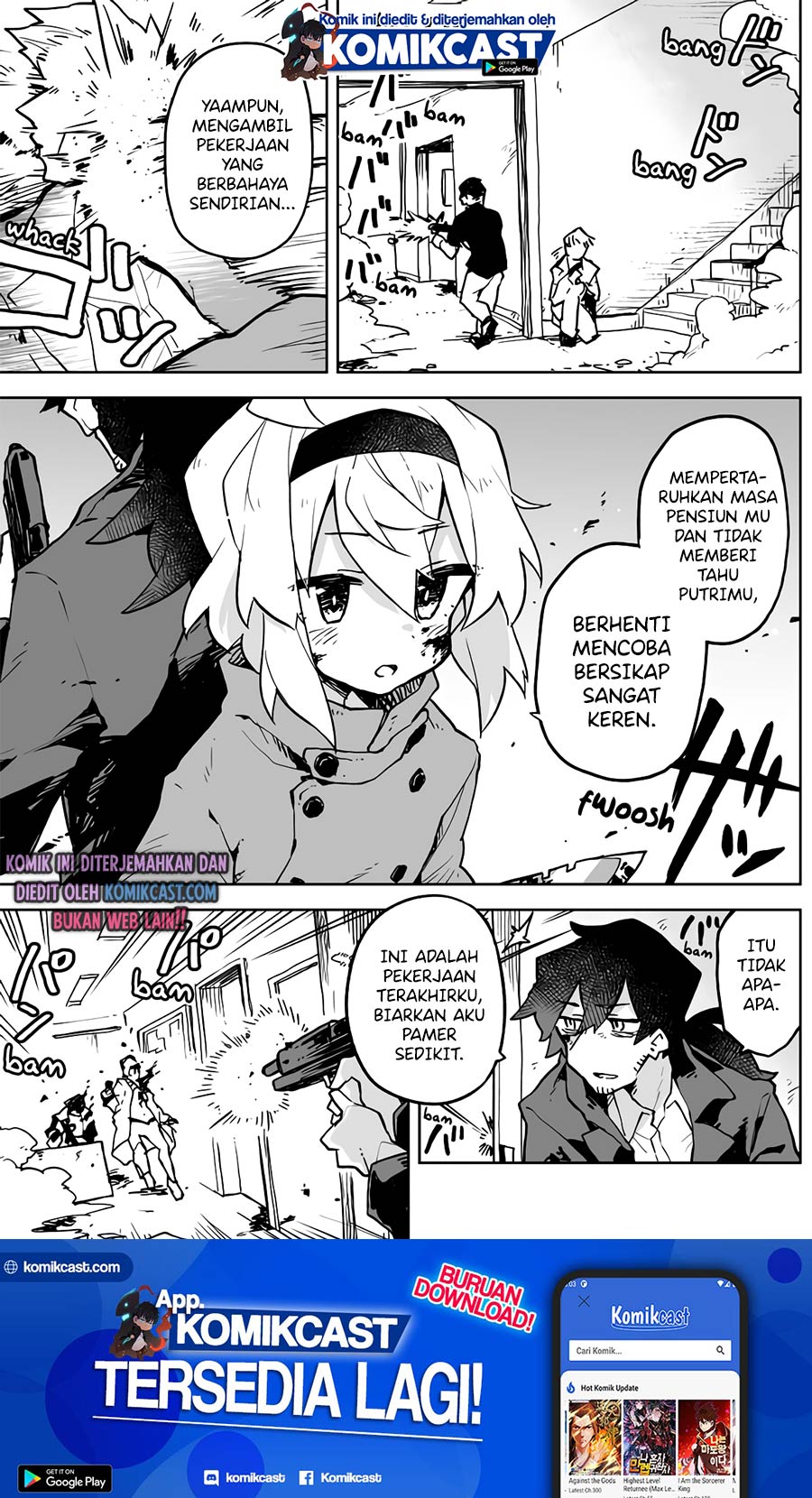 The Terrifying Hitman and the Little Girl He Took in Chapter 09 Gambar 2