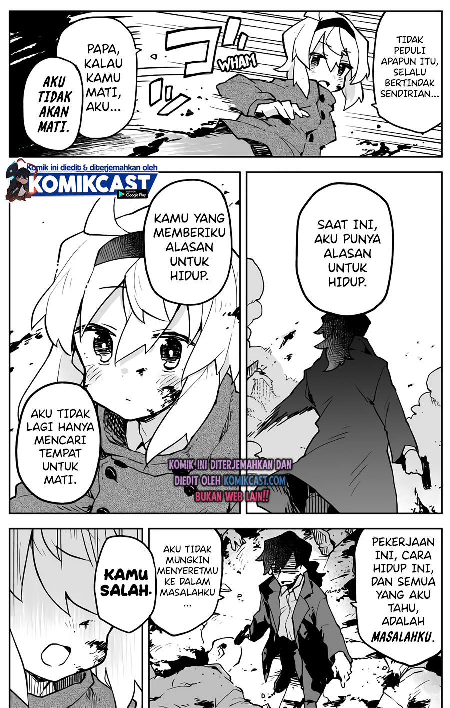 The Terrifying Hitman and the Little Girl He Took in Chapter 09 Gambar 3