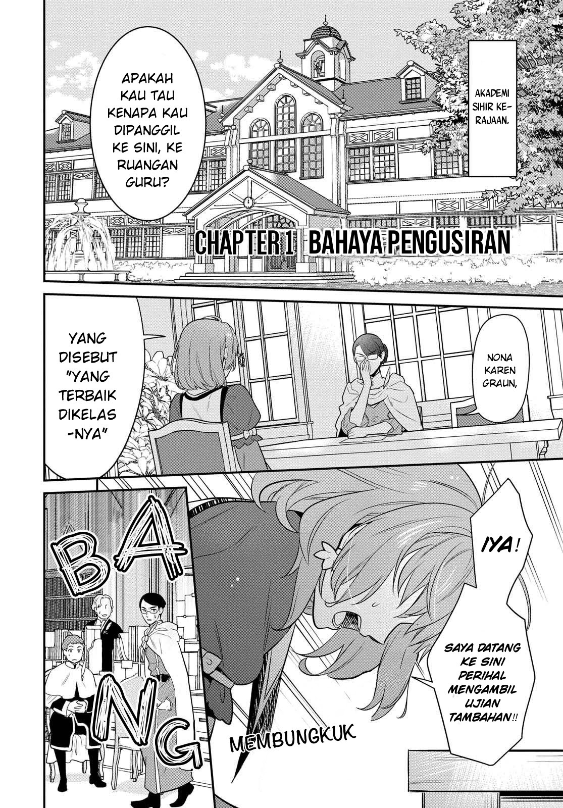 The Tyrannical Holy King Wants to Dote on the Cheat Girl, but Right Now She’s Too Obsessed With Magic!!! Chapter 01.1 Gambar 4