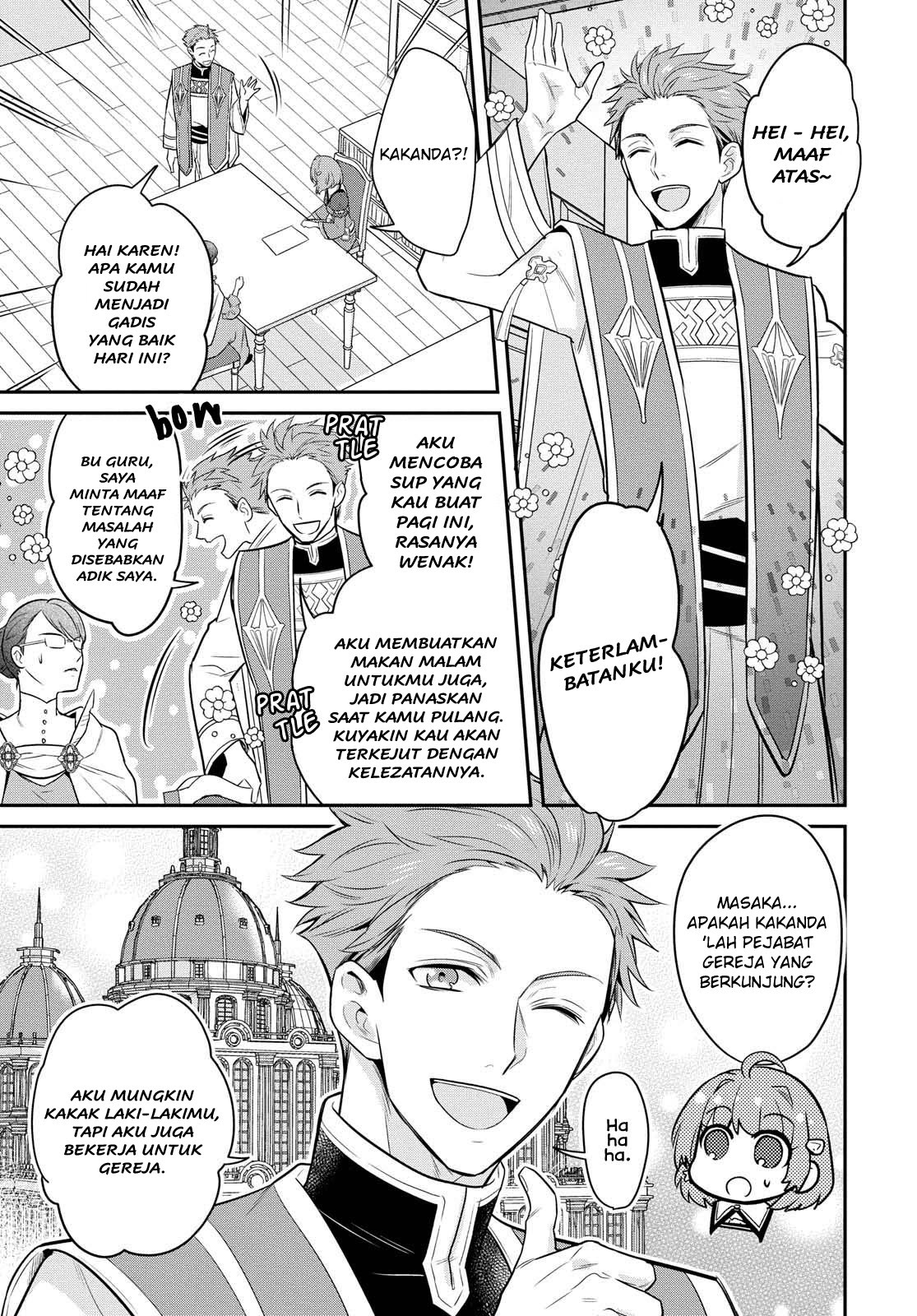 The Tyrannical Holy King Wants to Dote on the Cheat Girl, but Right Now She’s Too Obsessed With Magic!!! Chapter 01.1 Gambar 13