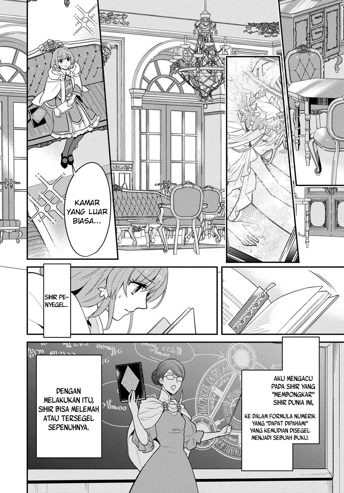 The Tyrannical Holy King Wants to Dote on the Cheat Girl, but Right Now She’s Too Obsessed With Magic!!! Chapter 01.2 Gambar 6