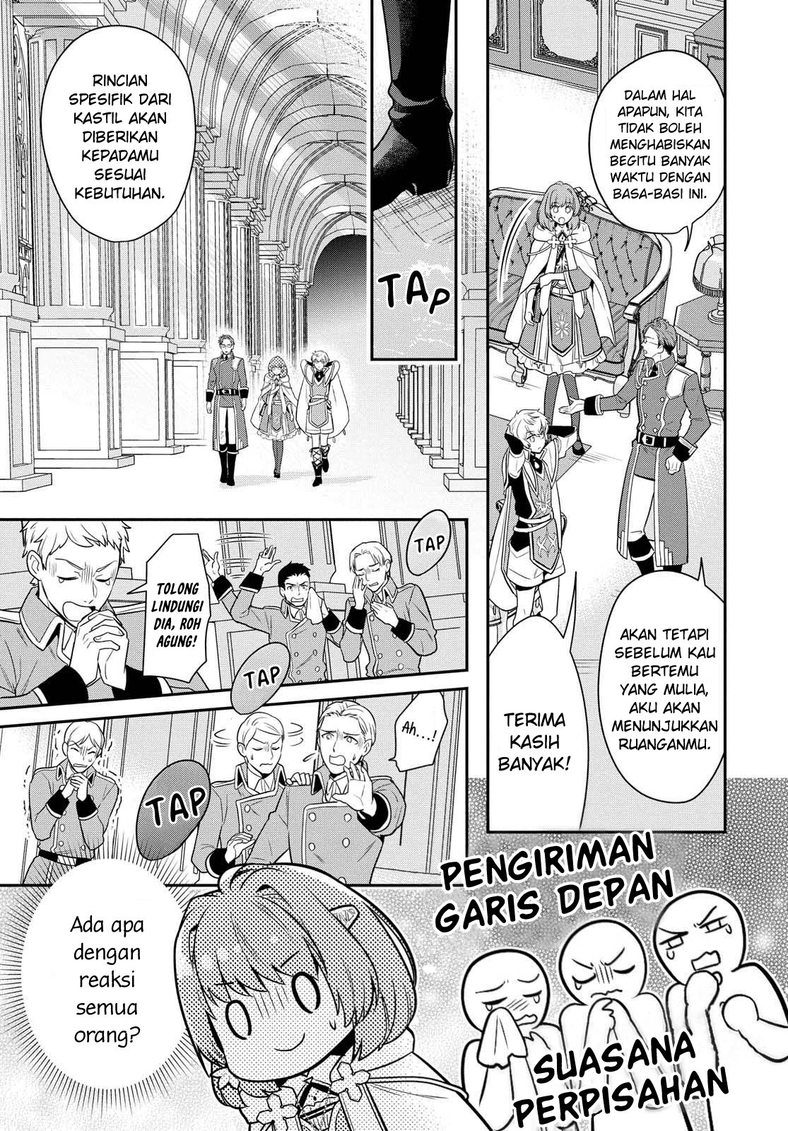 The Tyrannical Holy King Wants to Dote on the Cheat Girl, but Right Now She’s Too Obsessed With Magic!!! Chapter 01.2 Gambar 11
