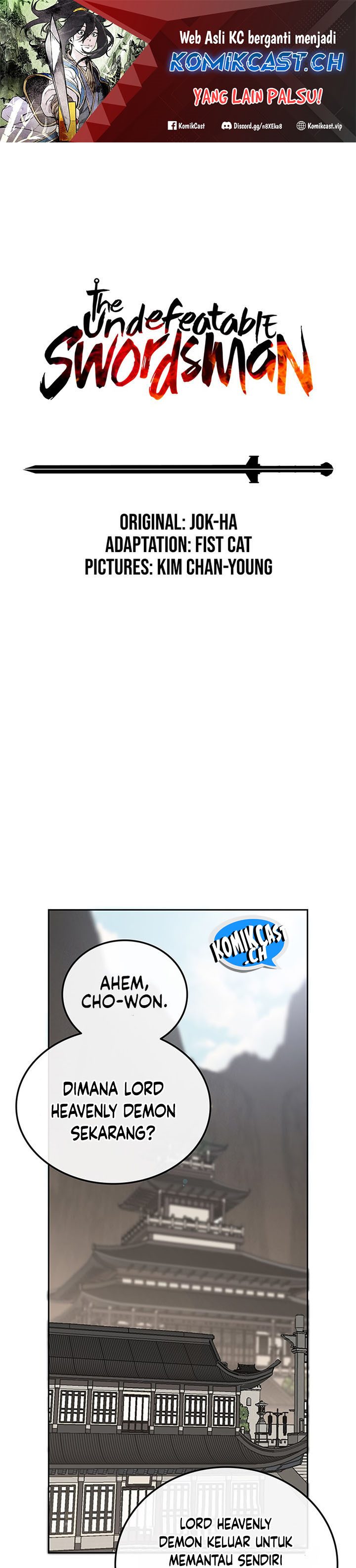 The Undefeatable Swordsman Chapter 180 Gambar 2