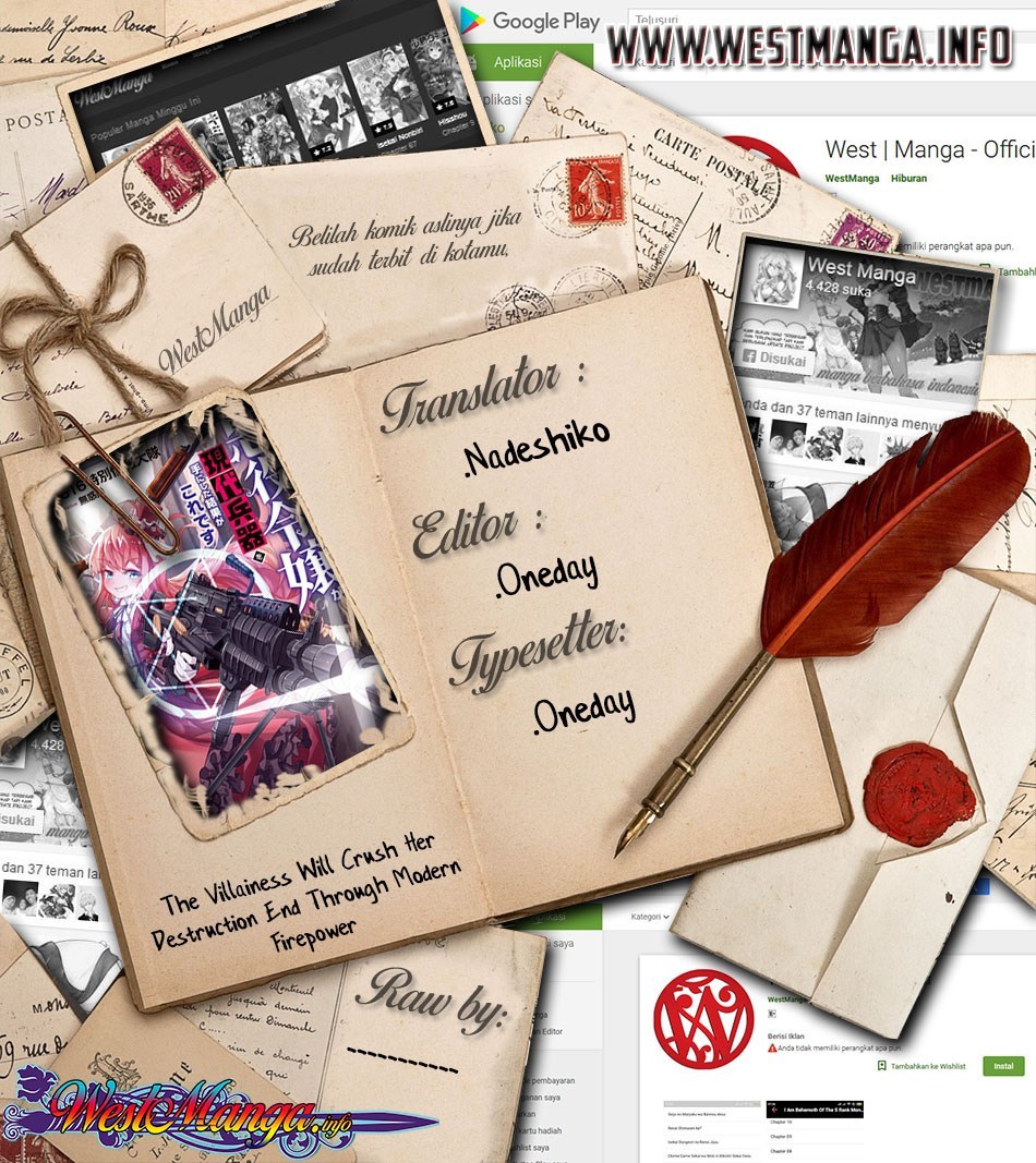 The Villainess Will Crush Her Destruction End Through Modern Firepower Chapter 04 Gambar 2