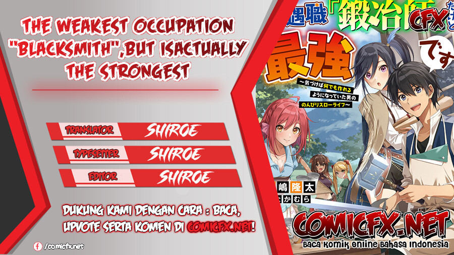 The Weakest Occupation “Blacksmith,” but It’s Actually the Strongest Chapter 23 Gambar 1