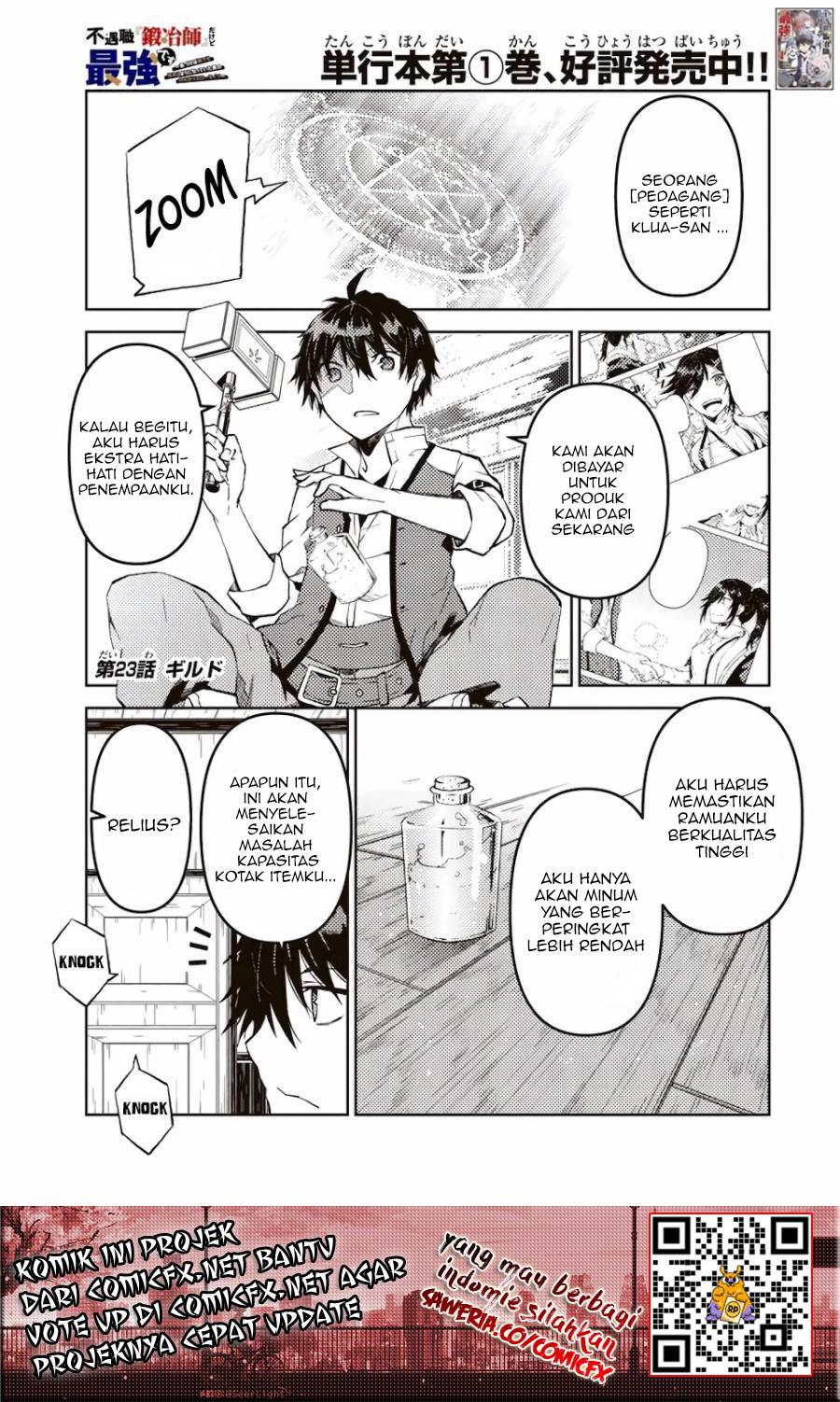 The Weakest Occupation “Blacksmith,” but It’s Actually the Strongest Chapter 23 Gambar 2