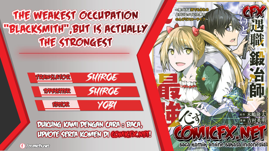 The Weakest Occupation “Blacksmith,” but It’s Actually the Strongest Chapter 40 Gambar 1