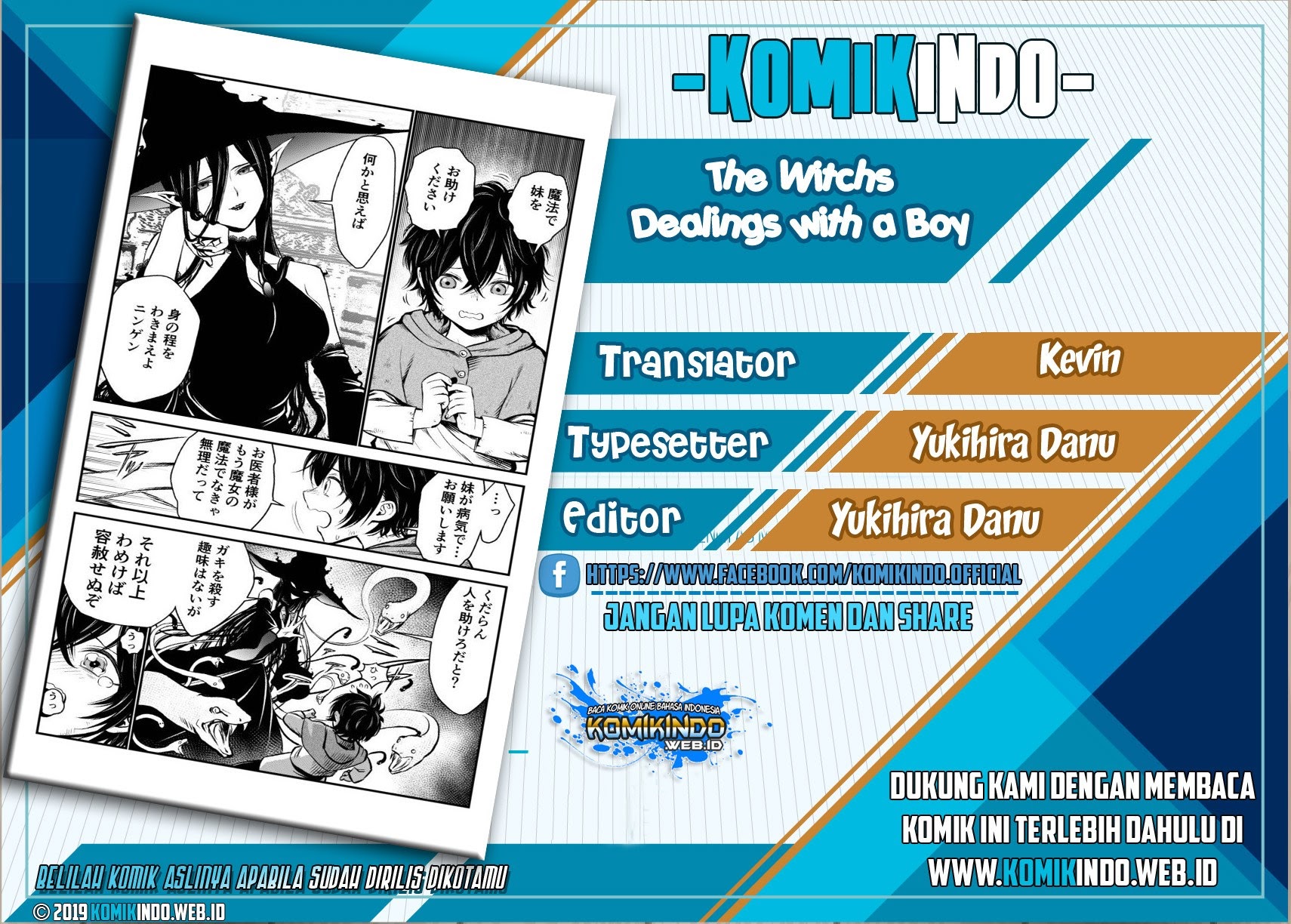 The Witch’s Dealings with a Boy Chapter 01 Gambar 1