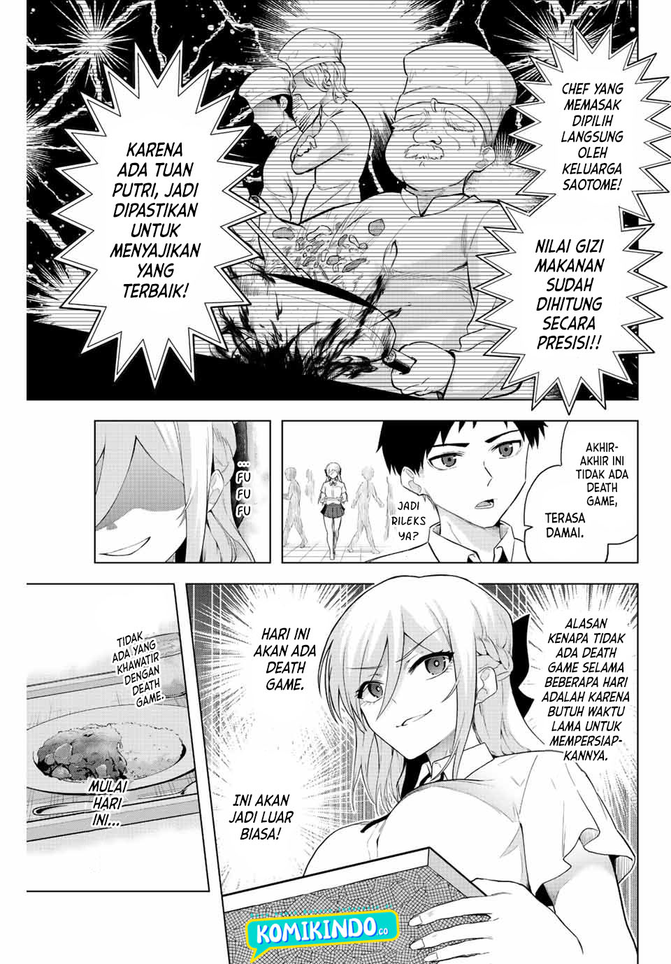 The Death Game Is All That Saotome-san Has Left Chapter 04 Gambar 4