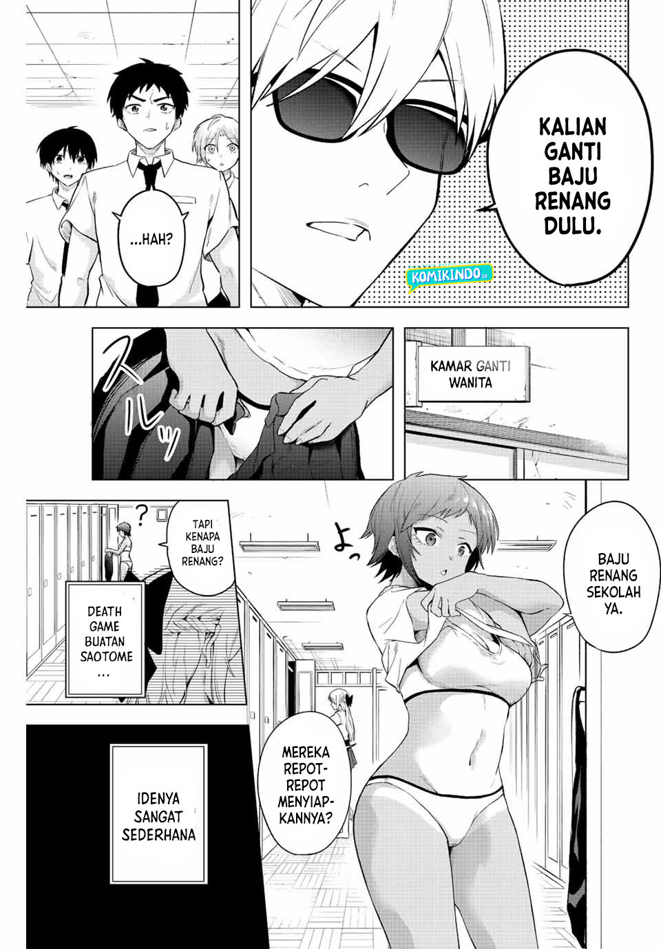 The Death Game Is All That Saotome-san Has Left Chapter 04 Gambar 18