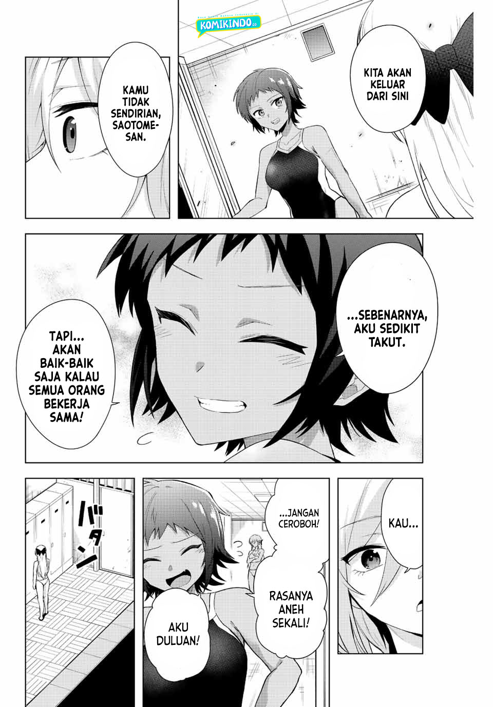 The Death Game Is All That Saotome-san Has Left Chapter 04 Gambar 21