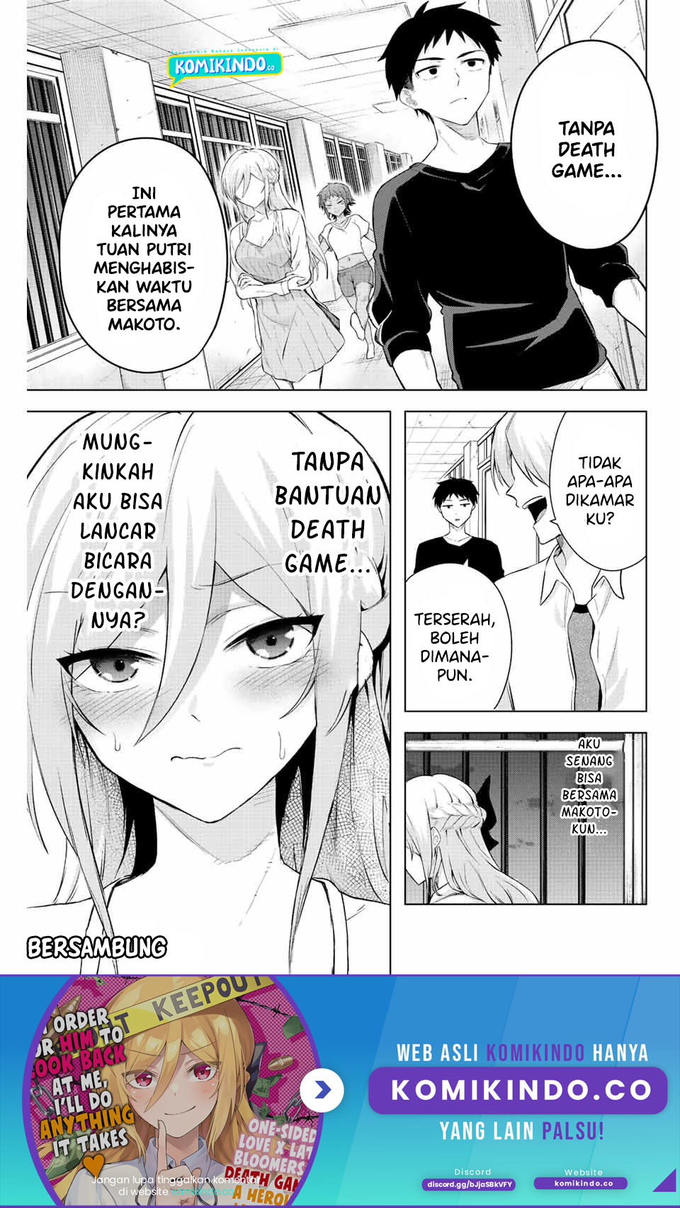 The Death Game Is All That Saotome-san Has Left Chapter 06 Gambar 14