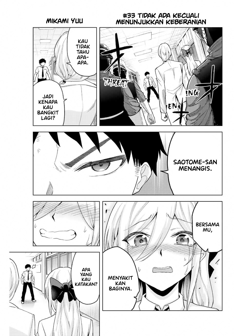 The Death Game Is All That Saotome-san Has Left Chapter 33 Gambar 2
