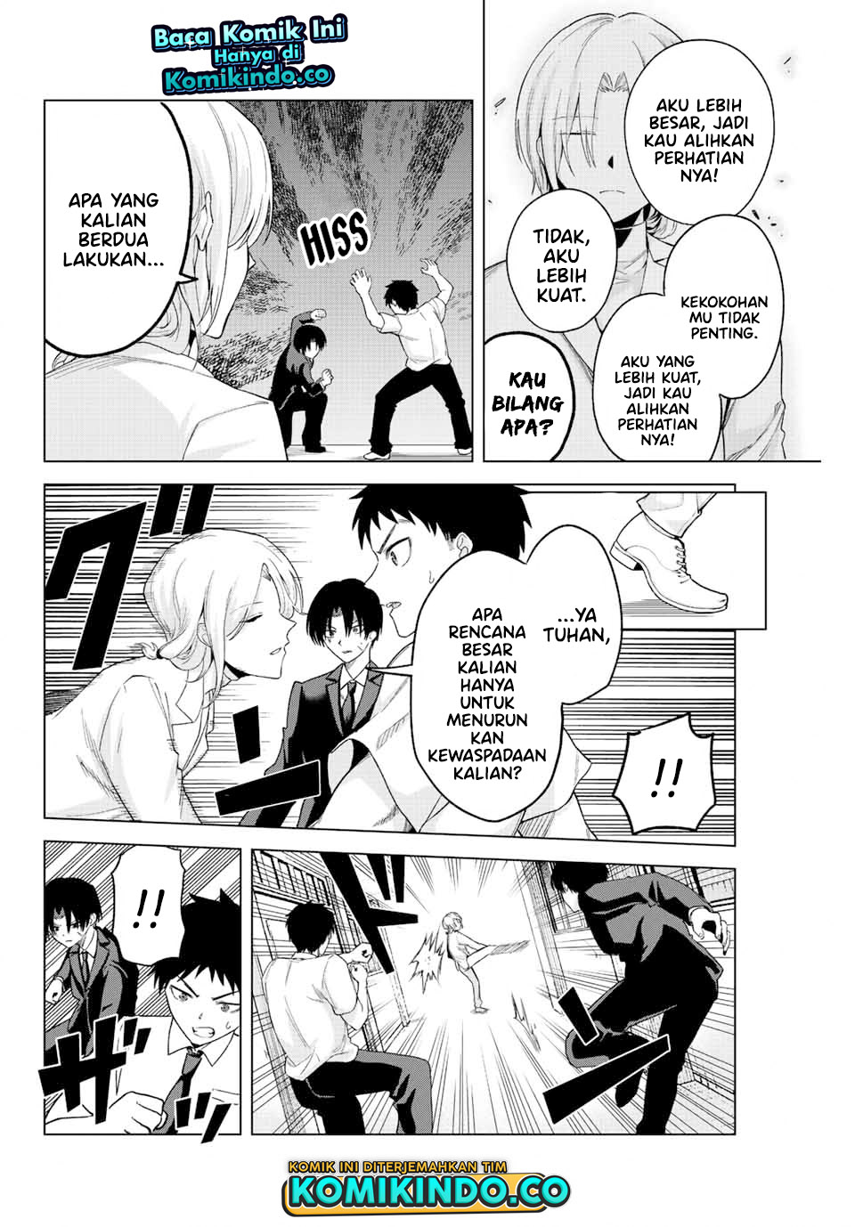 The Death Game Is All That Saotome-san Has Left Chapter 35 Gambar 3