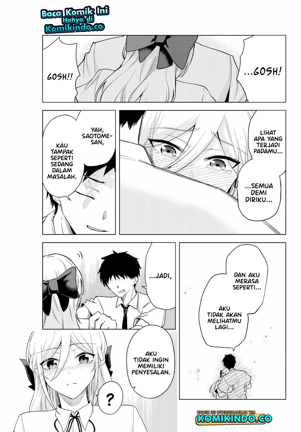 The Death Game Is All That Saotome-san Has Left Chapter 36 End Gambar 4