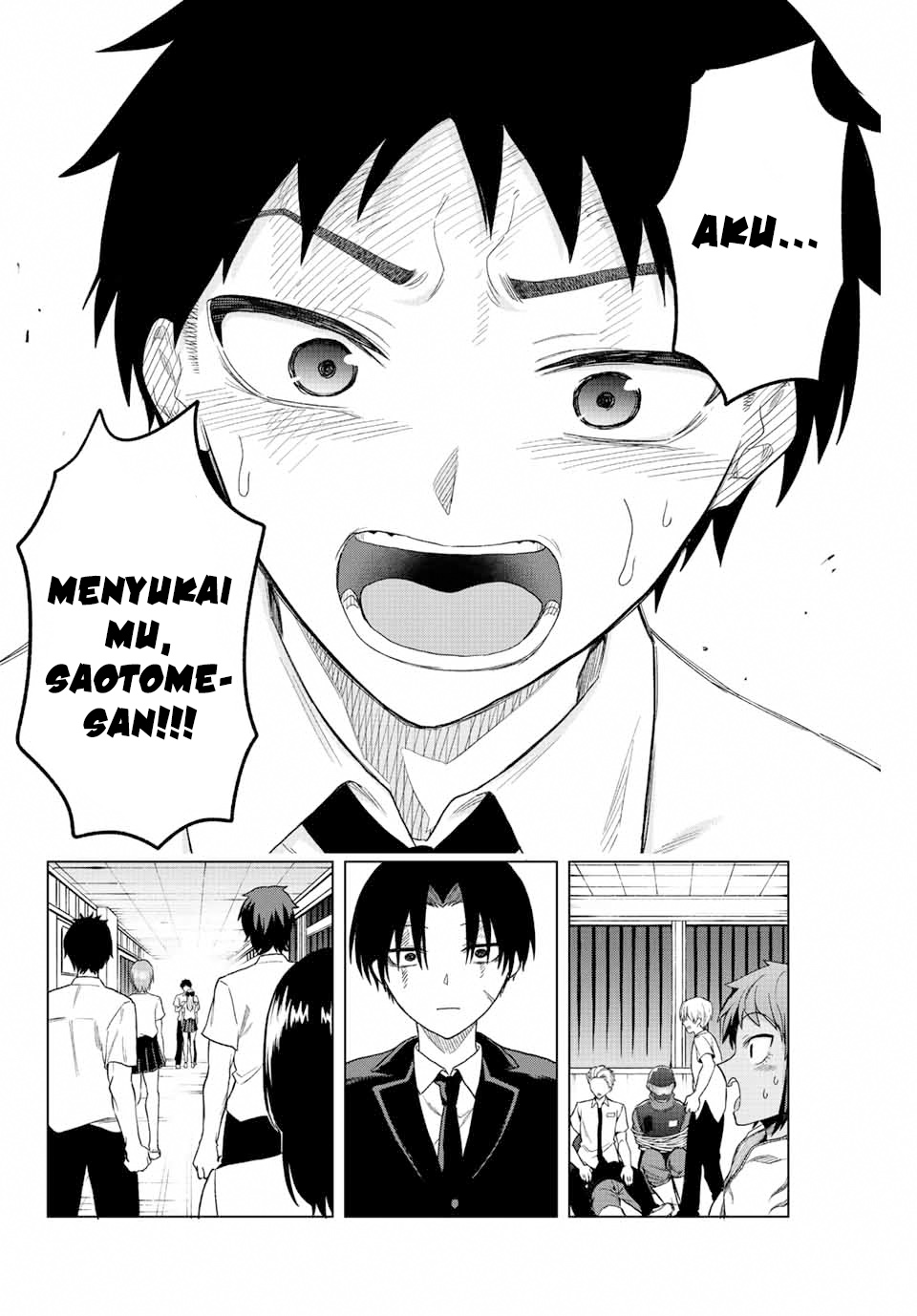 The Death Game Is All That Saotome-san Has Left Chapter 36 End Gambar 5