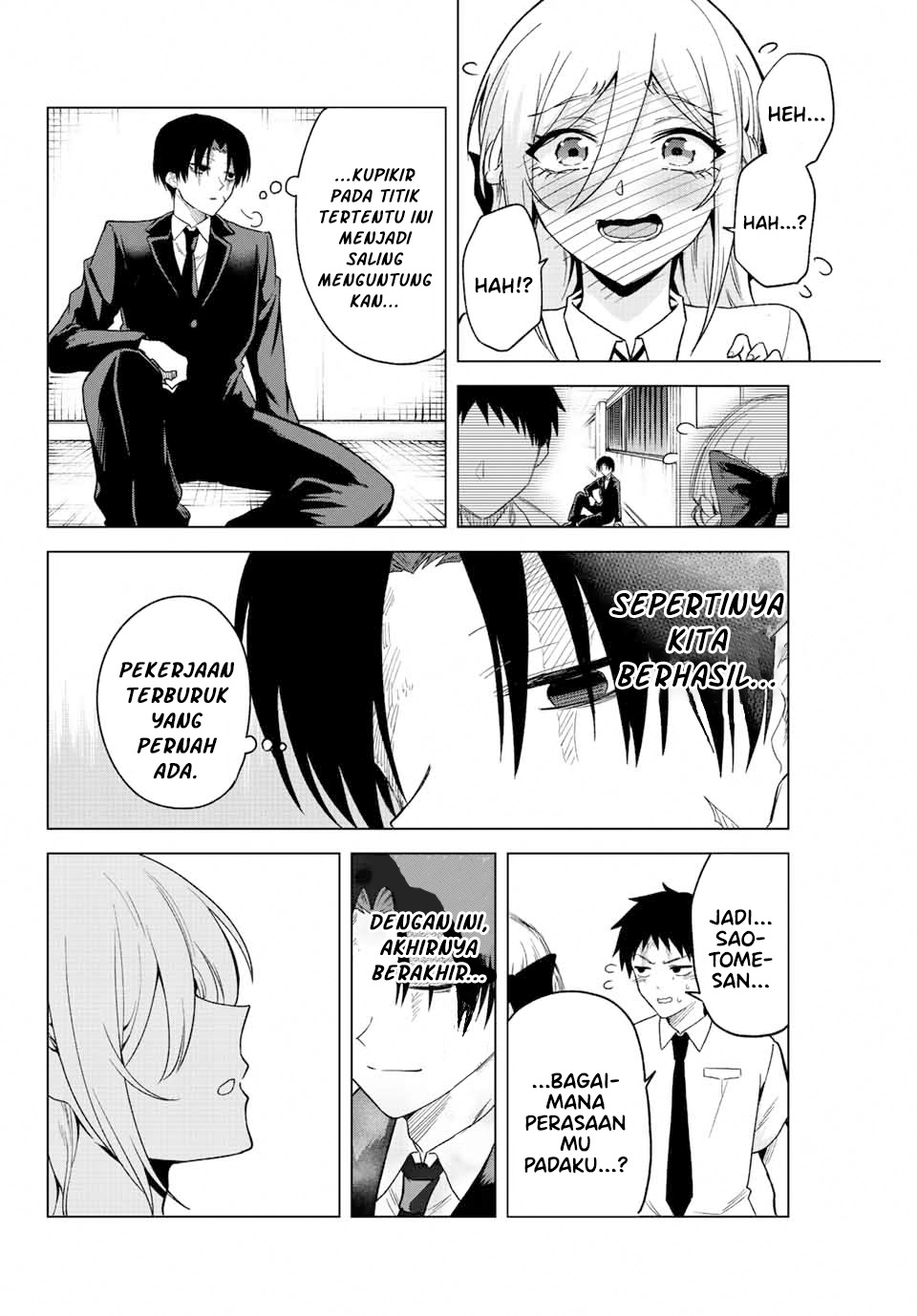 The Death Game Is All That Saotome-san Has Left Chapter 36 End Gambar 7