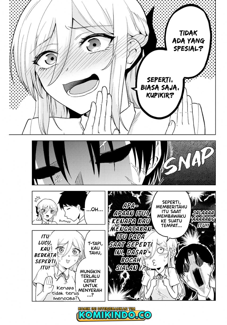 The Death Game Is All That Saotome-san Has Left Chapter 36 End Gambar 8