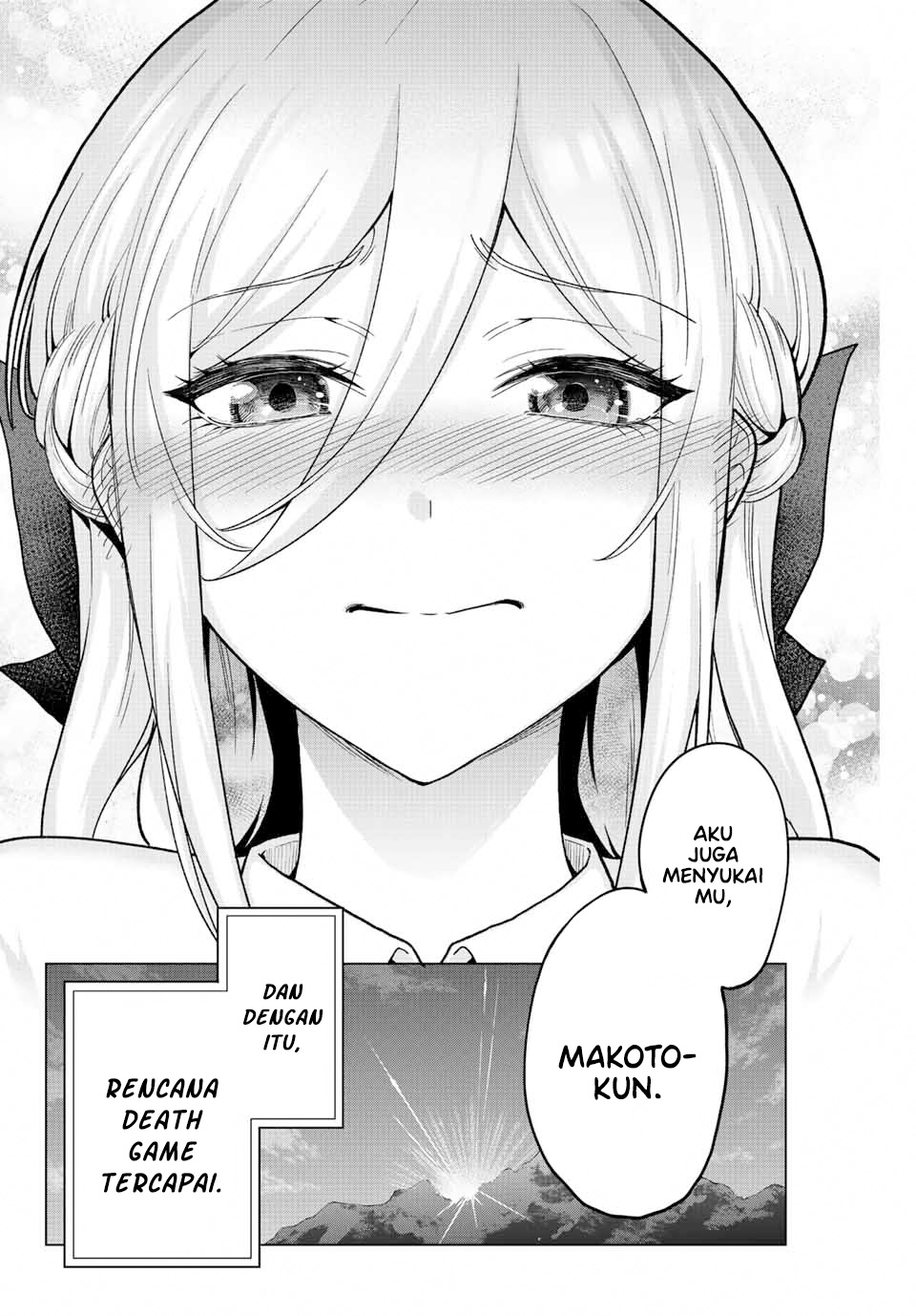 The Death Game Is All That Saotome-san Has Left Chapter 36 End Gambar 11