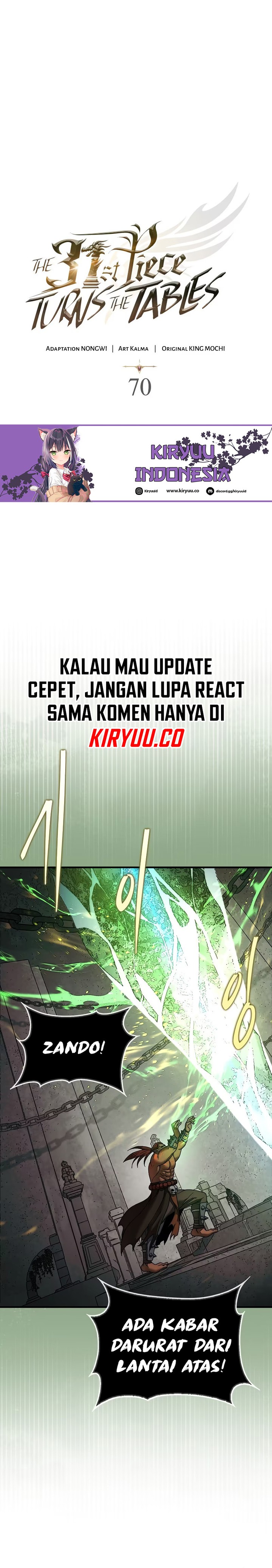 The 31st Piece Turns the Tables Chapter 70 Gambar 12