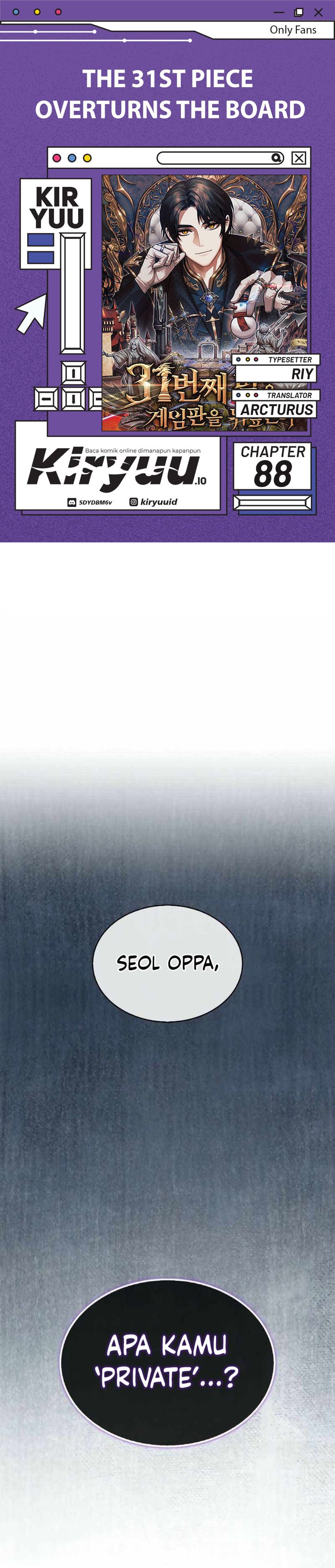 The 31st Piece Turns the Tables Chapter 88 Gambar 1