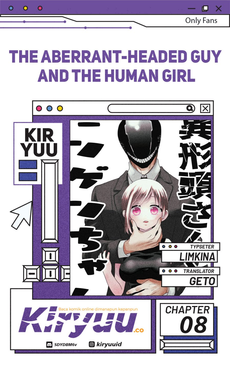 The Aberrant-Headed Guy and the Human Girl Chapter 08 Gambar 1