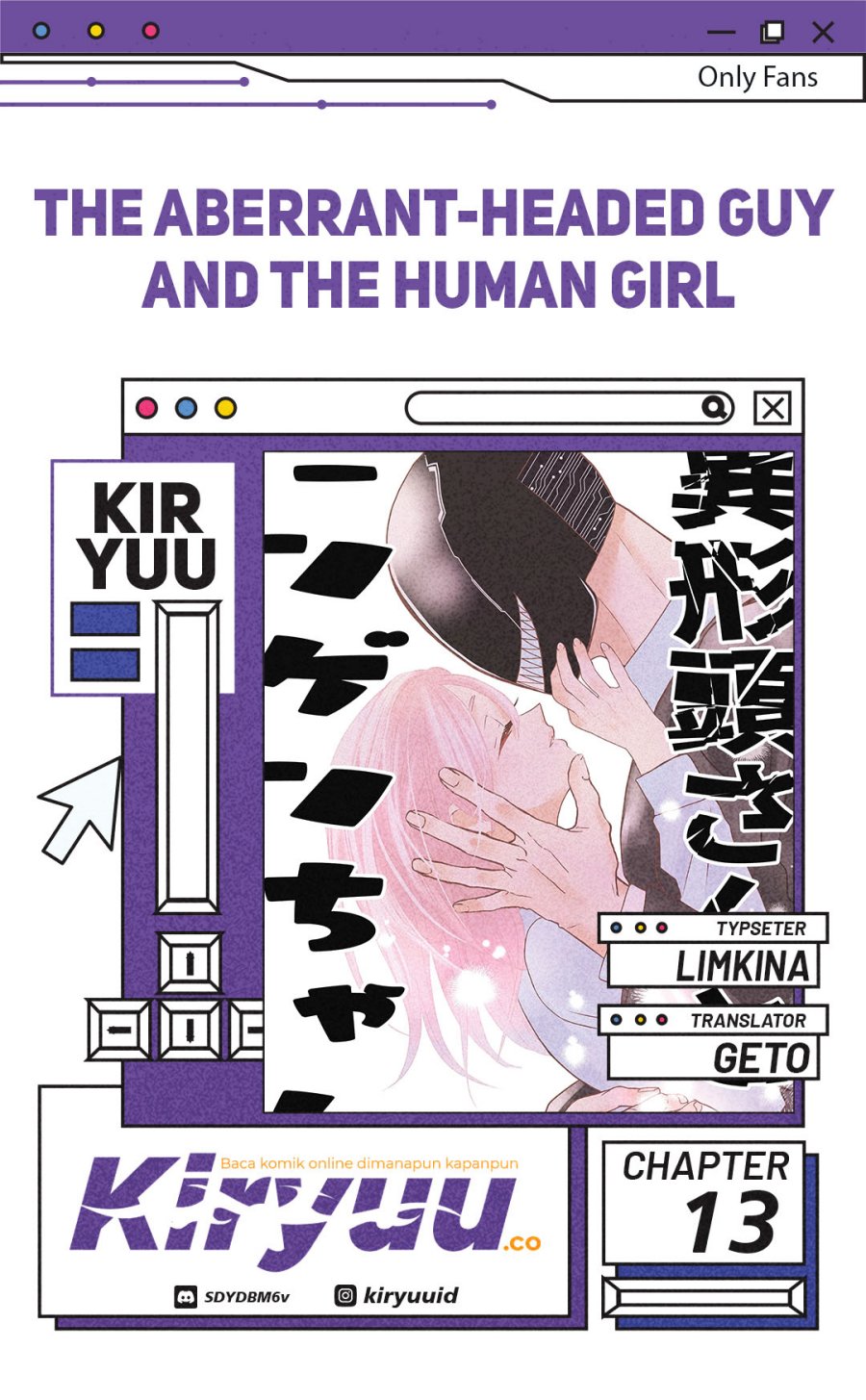 The Aberrant-Headed Guy and the Human Girl Chapter 13 Gambar 1