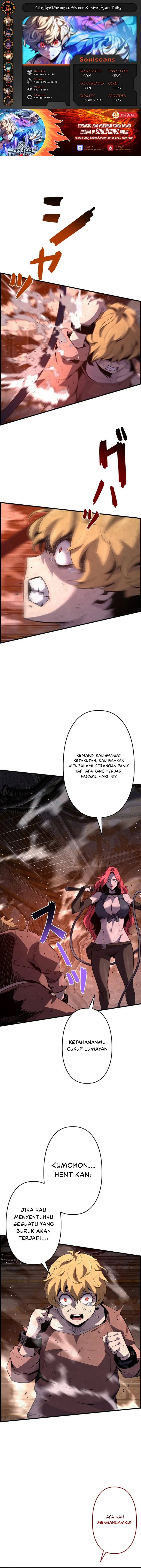 The Aged Strongest Prisoner Survives Again Today Chapter 11 Gambar 1