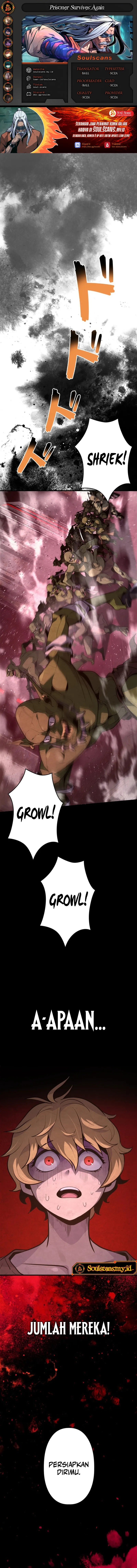 The Aged Strongest Prisoner Survives Again Today Chapter 15 Gambar 1