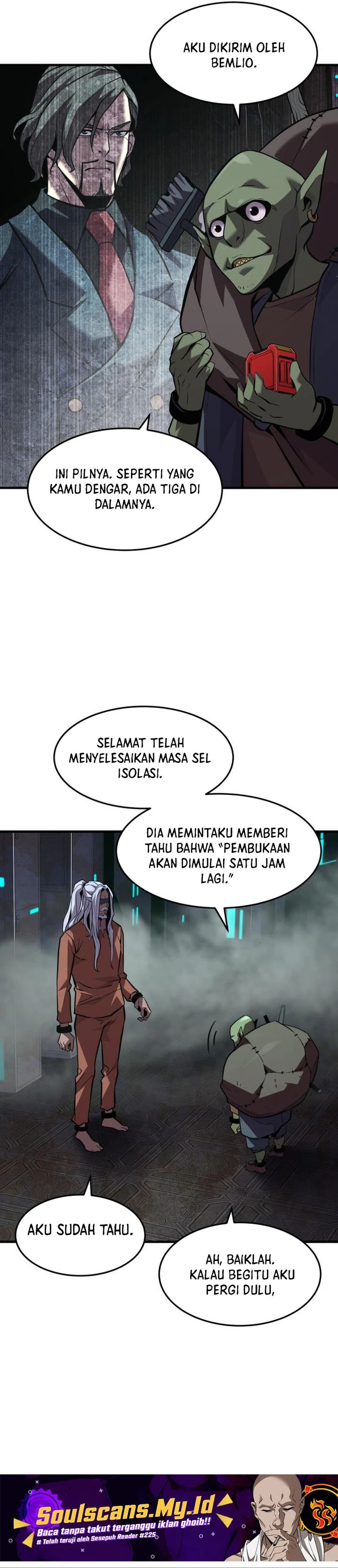 The Aged Strongest Prisoner Survives Again Today Chapter 34 Gambar 17