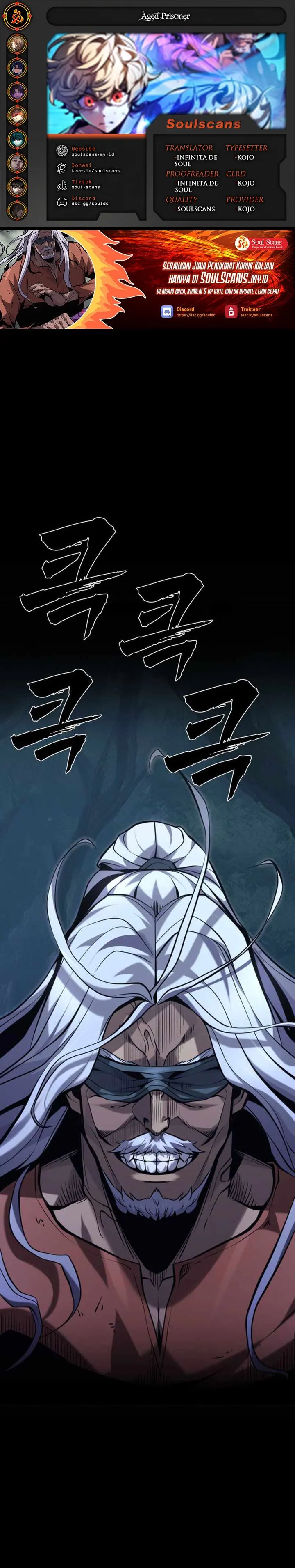 The Aged Strongest Prisoner Survives Again Today Chapter 39 Gambar 1