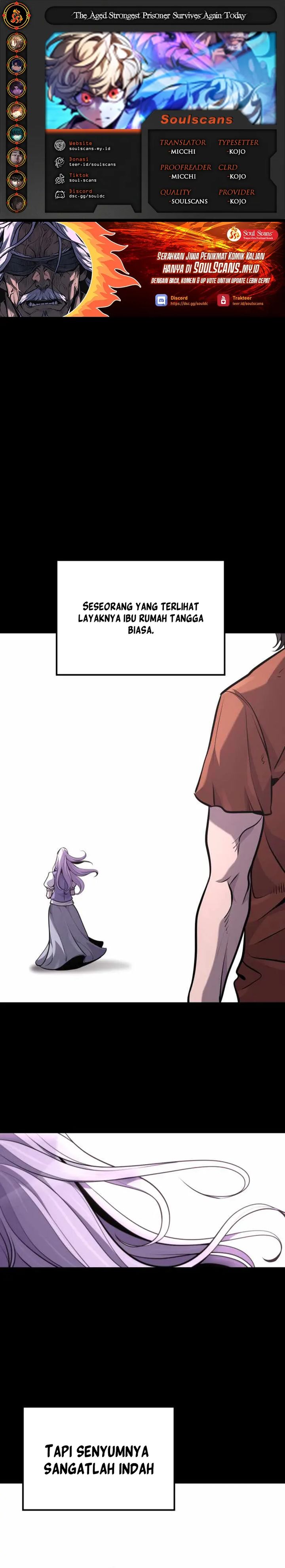 The Aged Strongest Prisoner Survives Again Today Chapter 41 Gambar 1