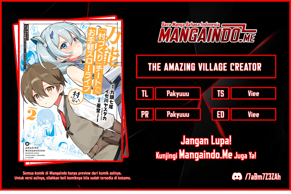 The Amazing Village Creator: Slow Living with the Village Building Cheat Skill Chapter 05 Gambar 1