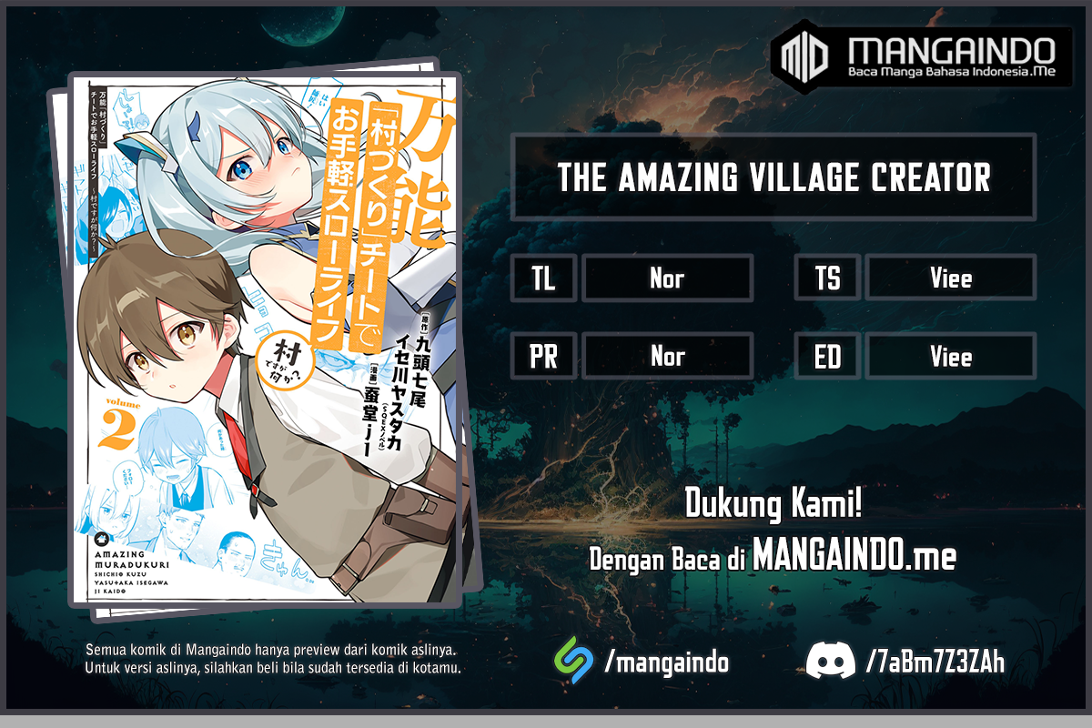 The Amazing Village Creator: Slow Living with the Village Building Cheat Skill Chapter 14 Gambar 1