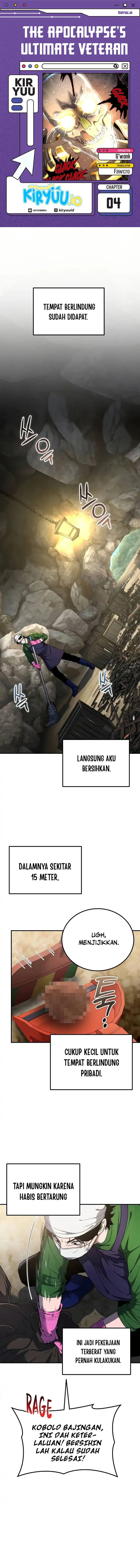 The Apocalypse’s Ultimate Veteran Chapter 04 Gambar 1