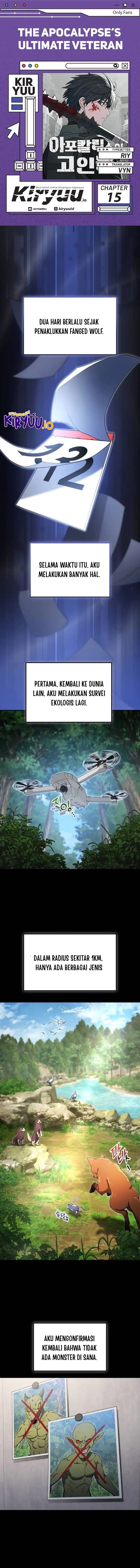 The Apocalypse’s Ultimate Veteran Chapter 15 Gambar 1
