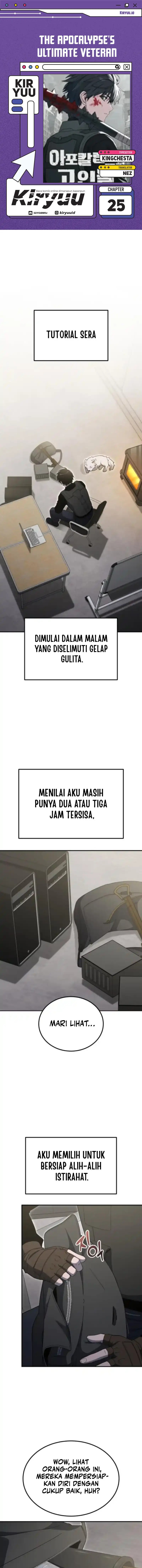 The Apocalypse’s Ultimate Veteran Chapter 25 Gambar 1
