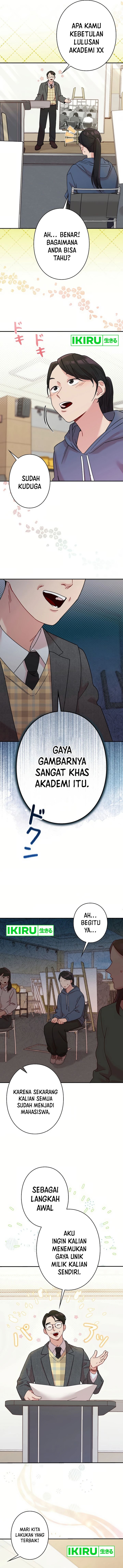 The Art Student Who Lived Twice Chapter 01 Gambar 3