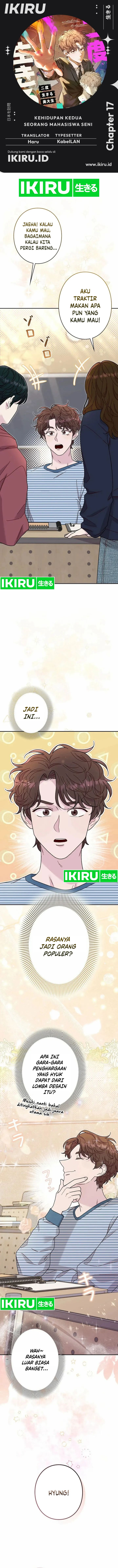 The Art Student Who Lived Twice Chapter 17 Gambar 1