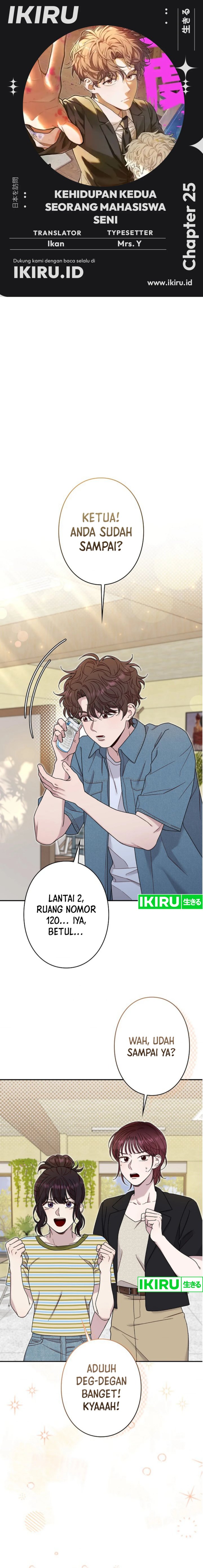 The Art Student Who Lived Twice Chapter 25 Gambar 1
