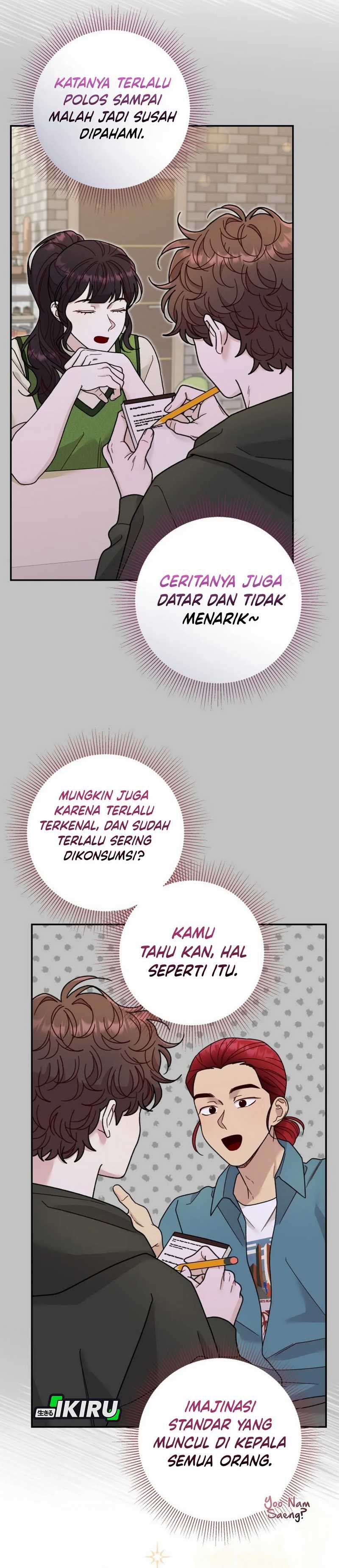 The Art Student Who Lived Twice Chapter 31 Gambar 17