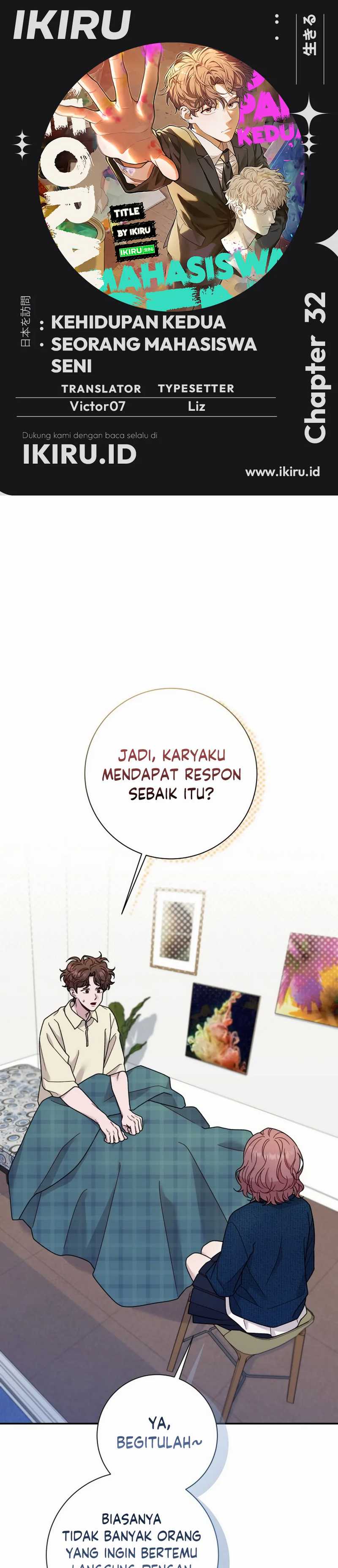 The Art Student Who Lived Twice Chapter 32 Gambar 1