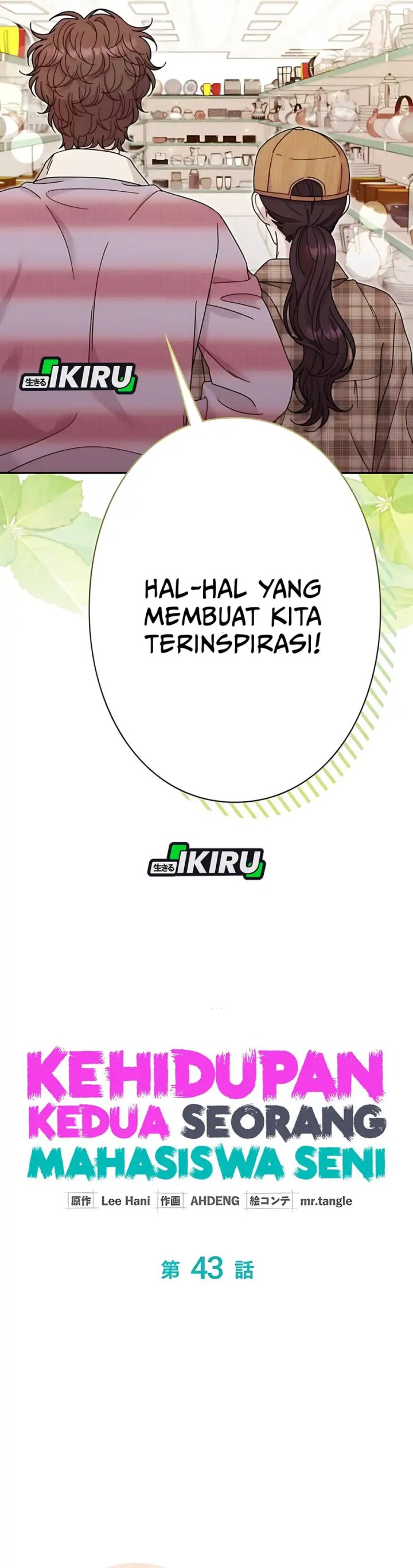 The Art Student Who Lived Twice Chapter 43 Gambar 5